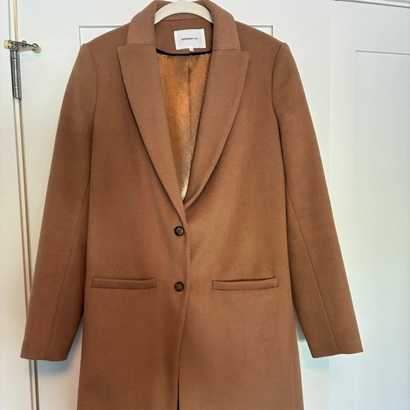 Emerson Fry wool camel coat, size 6 - Picture 1 of 4